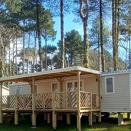 Mobil 6 Personnes Siblu Le Bois De Bayadene Kamp alanı *